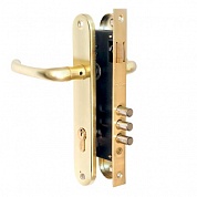 Картинка Замок врезной цилиндровый Apecs 2210/60-G золото